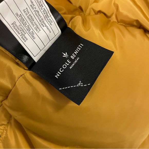 XS Nicole Benisti Chelsea Fur-Lined Hooded Down Jacket (too smalll -reposhed) - Picture 7 of 16